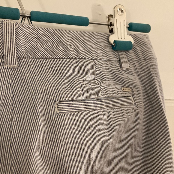 tommy hilfiger blue and white patterned dress pants - Picture 2 of 4